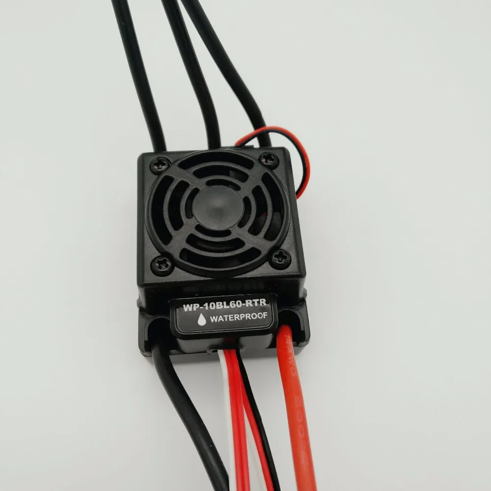 

Hobbywing 60A Brushless ESC WP-10BL60-RTR-V4 for Model Car DIY ESC NEW