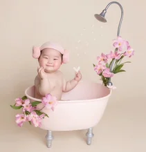 Special Price Newborn photography props bathtub 100 days full moon newborn iron art props baby photography props Special Price Newborn photography props bathtub 100 days full moon newborn iron art props baby photography props