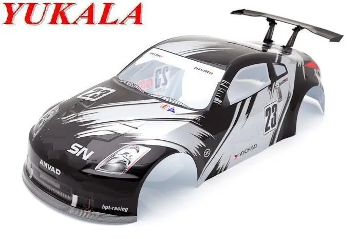 YUKALA 1/10 rc корпус автомобиля для 1:10 R/C гоночный автомобиль 190 мм henglong 2 шт./лот