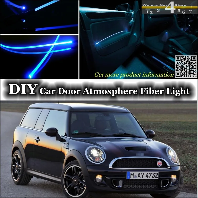For Mini Clubman Interior Ambient Light Tuning Atmosphere Fiber Optic
