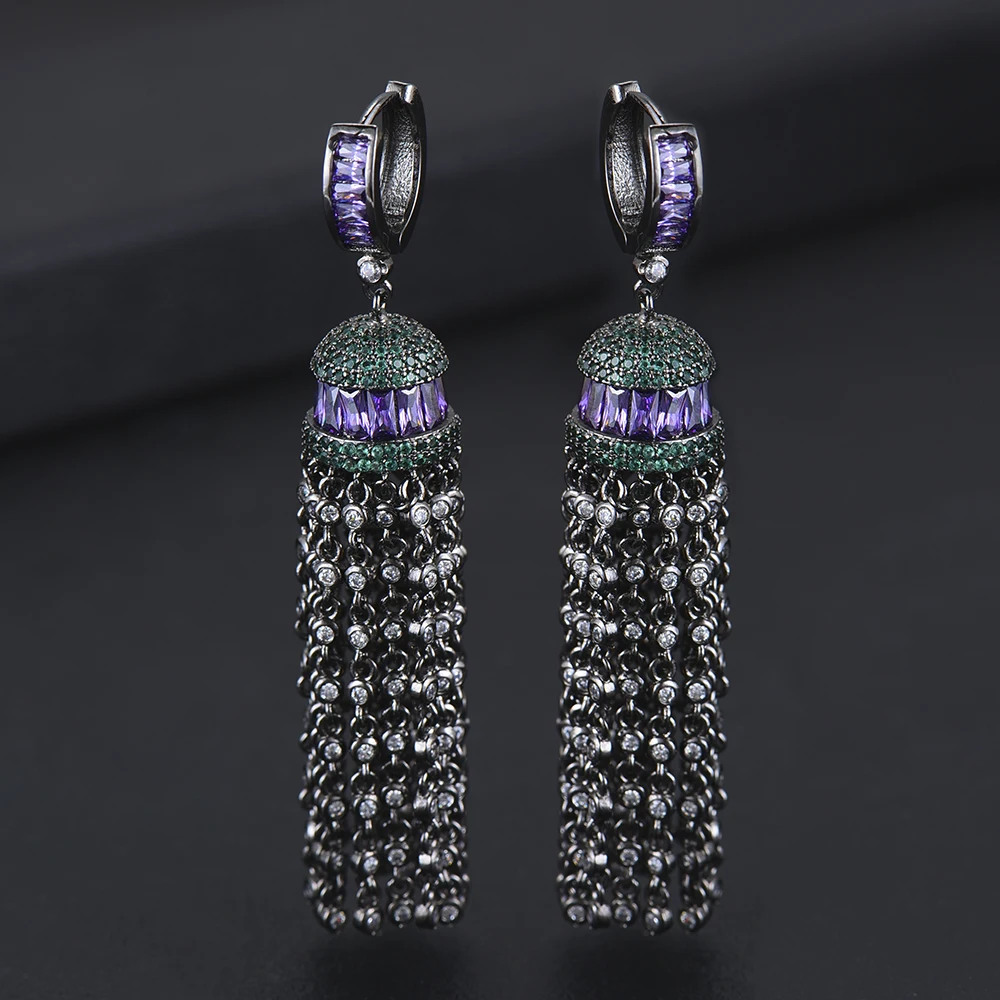 Женские Висячие серьги boucle d'oreille Модные Цепочки Ювелирные изделия для женщин