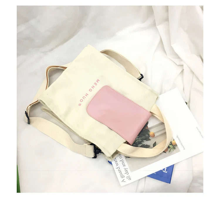 Menghuo Canvas Bag for Women 2018 Tote Ladies Casual Shoulder Bag Reusable Shopping Bags Beach Bag Female Cotton Cloth Handbag_39-2_30