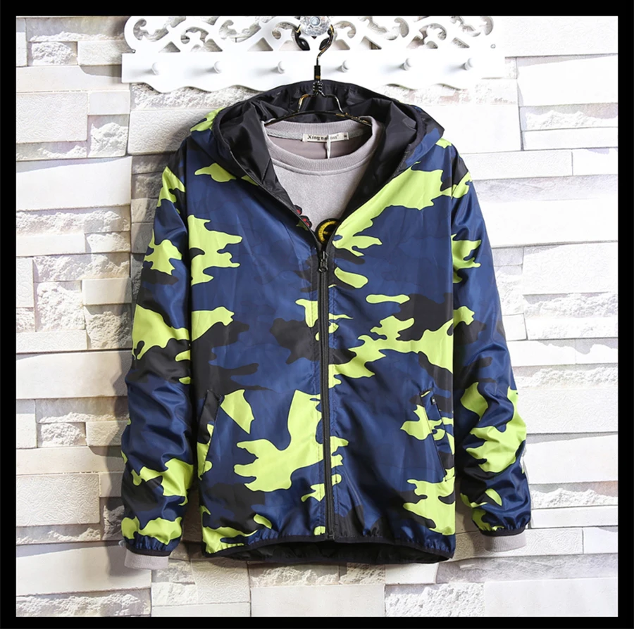 Streetwear Mens Jacket Color Zipper Casual   (9)