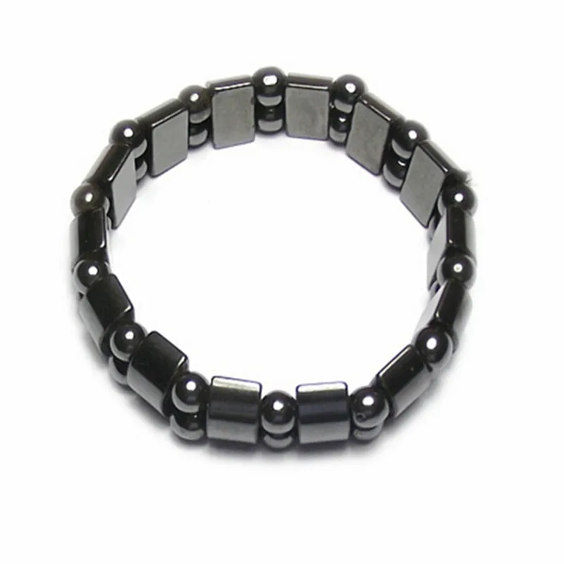 1 шт. круглые магнитные браслеты из черного камня Магнитная терапия для похудения продукт черный уход за здоровьем потеря веса