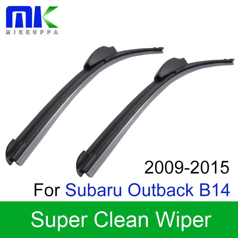 Mikkuppa Front And Rear Wiper Blades For Subaru Outback B14 2009 2015
