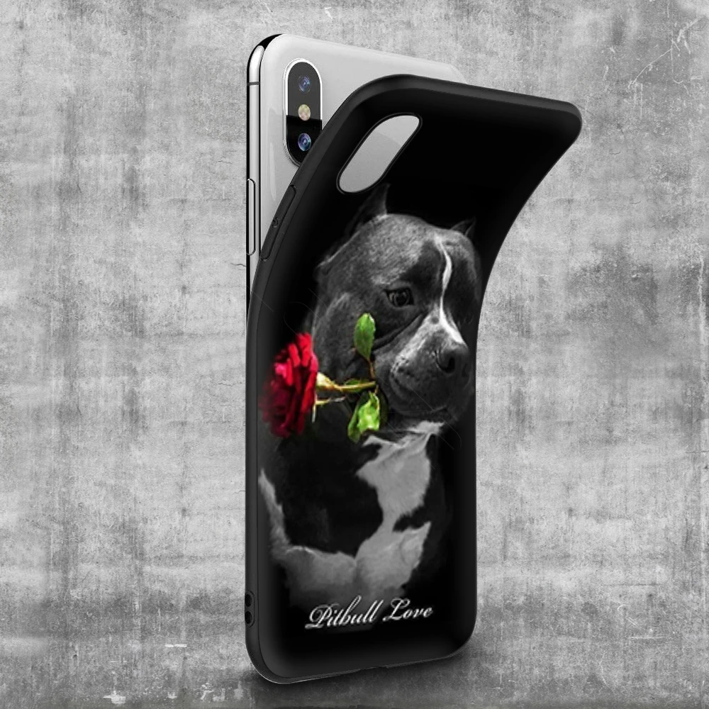 Чехол Lavaza Pit Bull для iPhone 11 Pro XS Max XR X 8 7 6 6S Plus 5 5S se