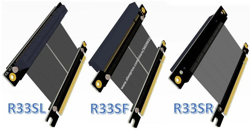 Переходная карта PCIE 3 0 с 16X на переходная под прямым углом pci e PCI Express x16 удлинитель