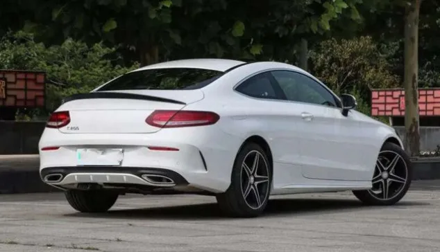 Спойлер для benz C205 C class coupe 2 дверный спойлер из АБС пластика заднего крыла