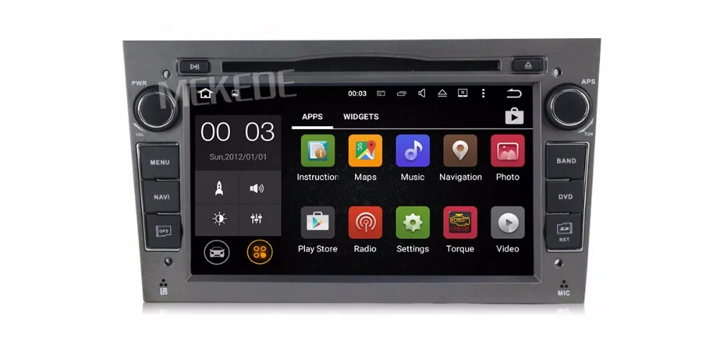 Flash Deal MEKEDE Quad Core 2G RAM Android 7.1 Car DVD Player For Opel Astra H Vectra Corsa Zafira B C G Radio GPS Stereo free shipping 26
