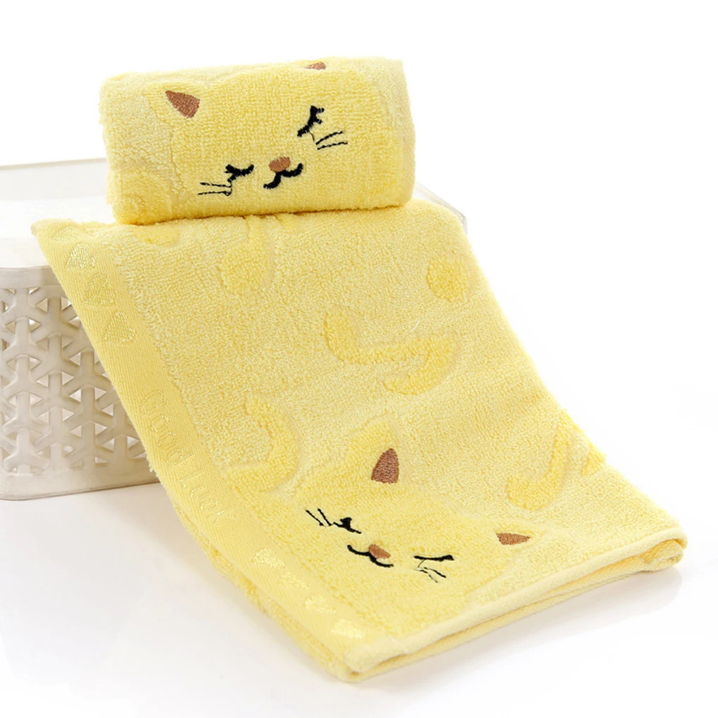 Милое детское полотенце для лица из микрофибры, абсорбирующее полотенце для ванной, пляжное полотенце, полотенце для купания, детское полотенце, Хлопковое полотенце для детей