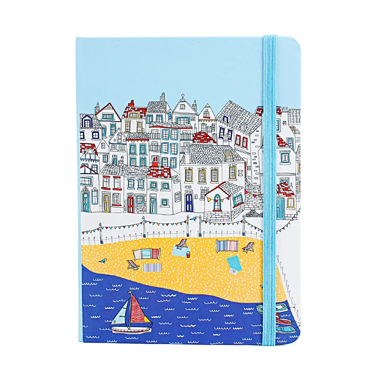 A6 Planner Graffiti City Ruled Hardcover Diary Planner Notepad Travelers Notebook Vintage Office School Supplies Bullet Journal - Цвет: BG-037-2