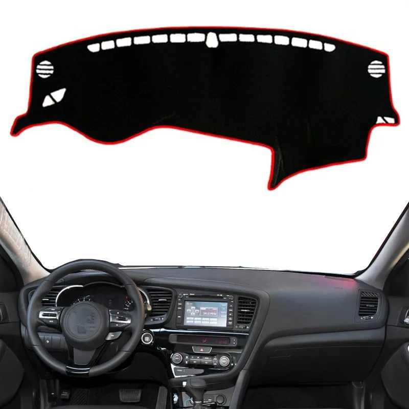

Car Dashboard Cover Mat Pad Dash Mat Sun Shade Instrument Protect Carpet For Kia Optima K5 2011 2012 2013 2014 2015 Accessories