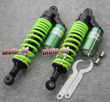 Universal 320mm 12.5″ Motorcycle Air Shock Absorbers for Honda Yamaha Scooter Quad Green