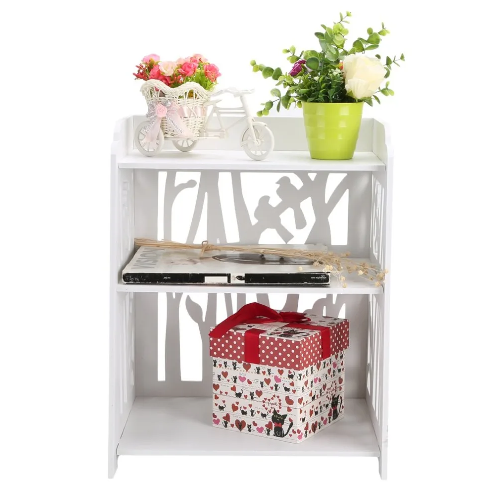 

Simple Stylish Design Nightstands Bird Decorative Bedside Table Wooden Cabinet Small Home Bedroom Storage Shelf