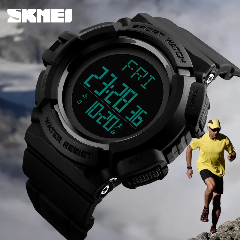 SKMEI Sports Watches Men 50M Waterproof Clock Countdown Double Time Watch Chrono Alarm Digital Wristwatches Relogio Masculino SKMEI Sports Watches Men 50M Waterproof Clock Countdown Double Time Watch Chrono Alarm Digital Wristwatches Relogio Masculino