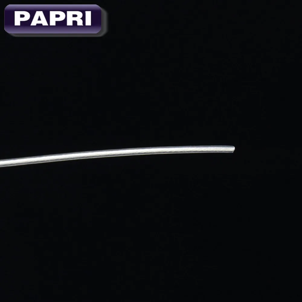 PAPRI аудио кабель 0,50 мм2 высокой чистоты Посеребренная OCC тефлоновая Проволока для усилителя DIY 0.18x19strands AWG 20