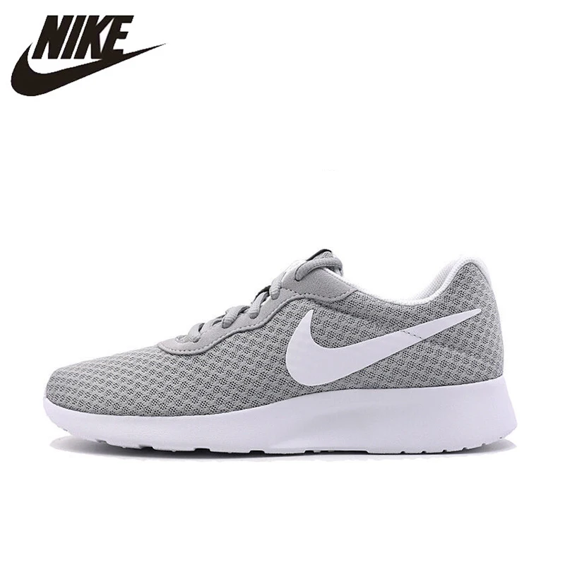 

NIKE Original New Arrival Tanjun Men's Running Shoes Roshe Run Gray Sneakers Outdoor Walkng Jogging Sneakers 39-45