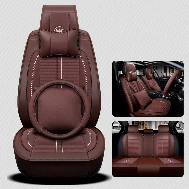 5Seats( Front+Rear) Car Seat Covers For Audi Toyota Honda CRV SUV Ford BMW X1 x3 X4 x5 x6 car