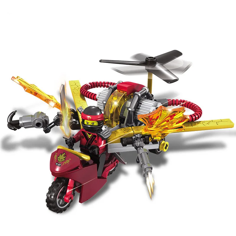 Hot 95pcs + Ninja Dragon Knight Building Block Senbao Children