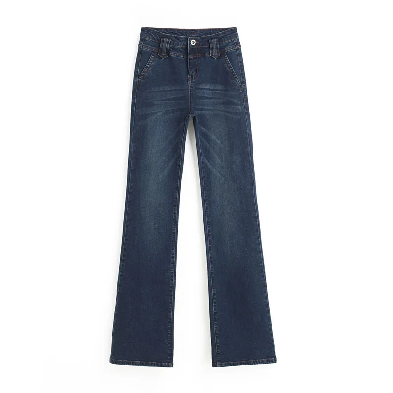 Джинсы женские расклешенные в стиле ретро|womens boot cut jeans|cut jeansboot jeans |