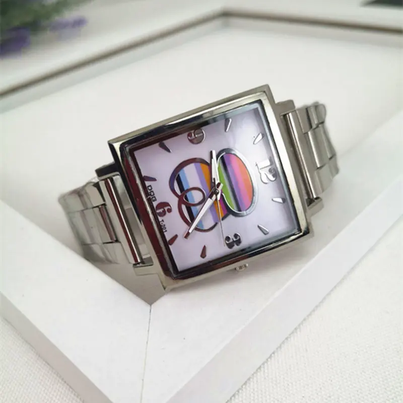 

Luxury Women Watch Ladies cartoon Bear Clock Fashion full steel Female Dress Quartz Wristwatches relogio feminino zegarek damski