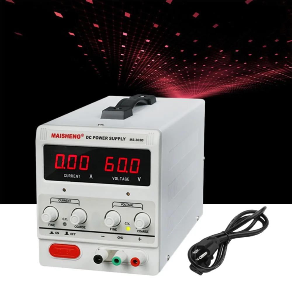 

Adjustable DC 30V 5A Dual Digital Variable Precision Lab Grade White DC Power Supply Hot Selling