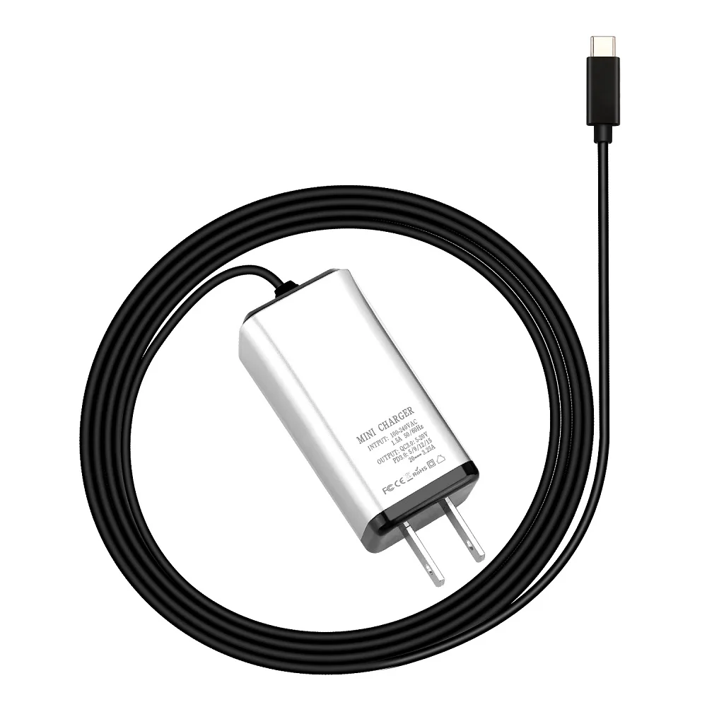 Тип usb-C PD Зарядное устройство, 65 W стены Зарядное устройство для MacBook Air 2018, iPad Pro 2018, Google Pixel 3/2/Pixel XL Galaxy S9/S9 +/Примечание