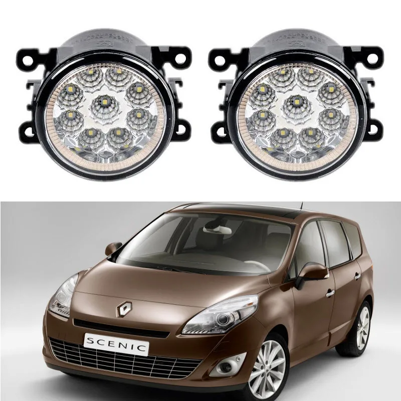 

Car-Styling For Renault GRAND SCENIC III JZ0 JZ1 2009-2016 9-Pieces Led Fog Lights H11 H8 12V 55W Fog Head Lamp