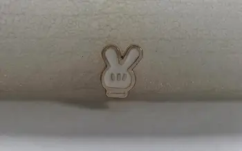 

18mm Rabbit devorative Alloy metal parts for bag, garment, shoes, DIY purse, leather decorative metal accessory