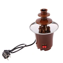 Mini fontaine à chocolat à 3 couches, Machine à cascade à Fondue, pour maison, événement, exposition, fête d'anniversaire, mariage ue/US