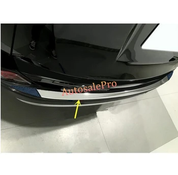 

Outer Rear Bumper Protector Trunk Step Hatch Threshold Sill Plate Cover Guard For Toyota Rav4 2016