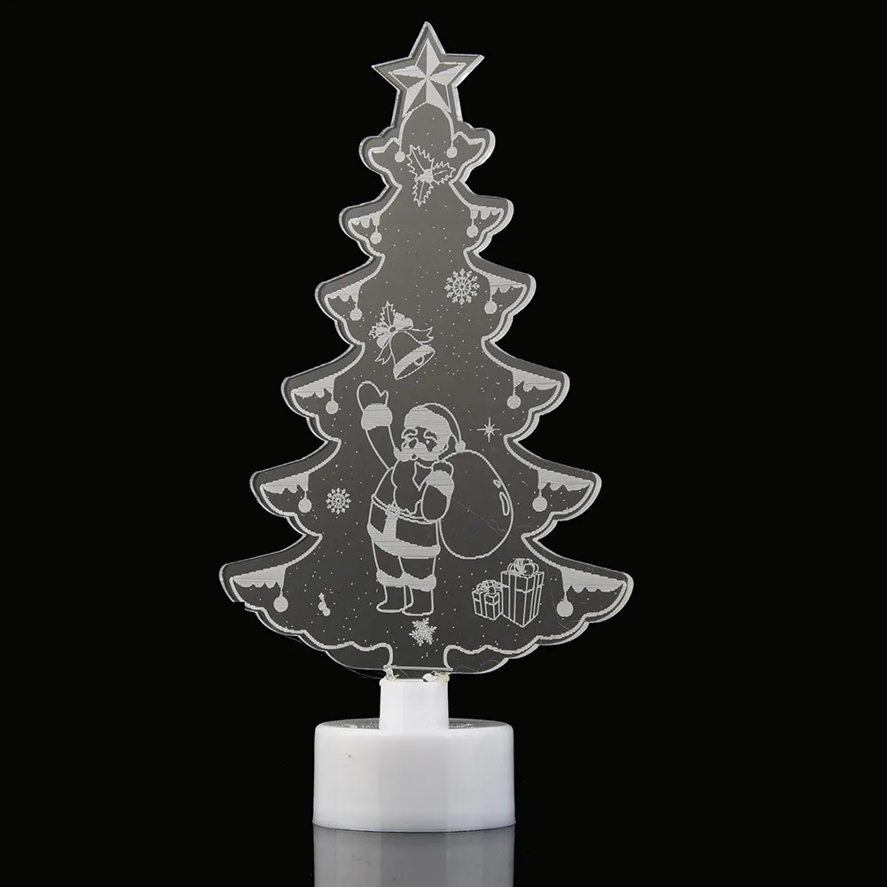 Многоцветная светодиодная лампа меняющая цвет для рождественской елки|christmas