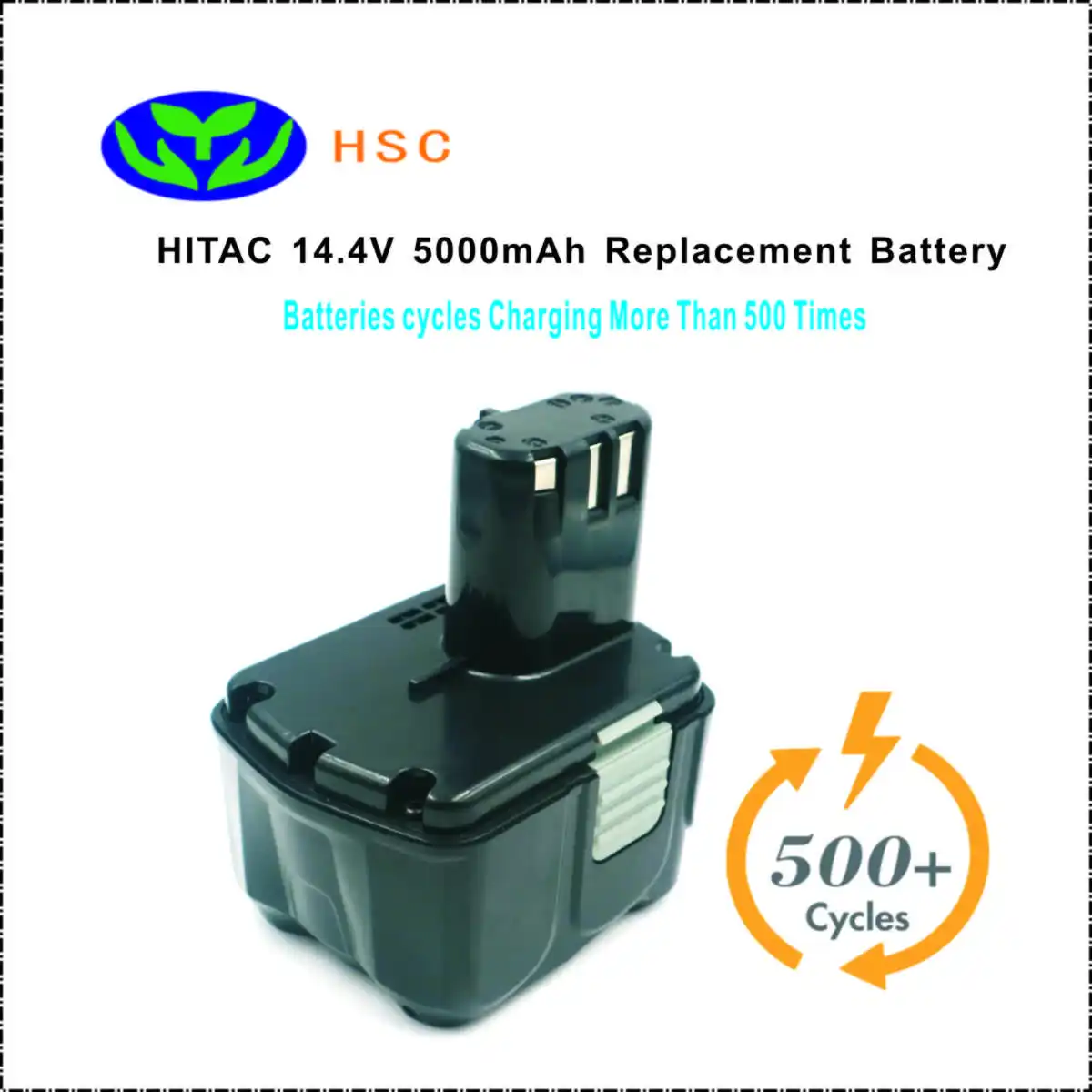 

5.0Ah 18650 battery pack HIT14.4B Li-ion Battery 14.4V Replacement HITAC EB14B EB1414S EB1430H EB1412S Battery pack 14.4V