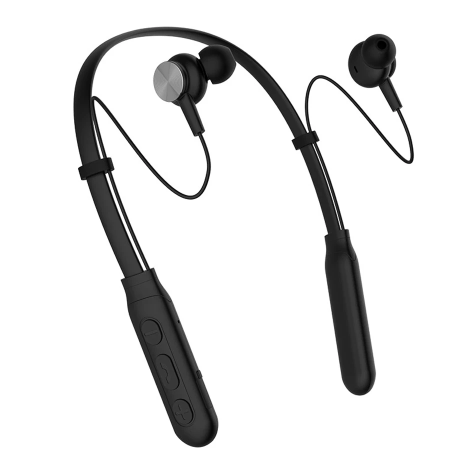 Bluetooth Наушники Встроенный Микрофон Беспроводной Легкий Шейным Спорт Наушников