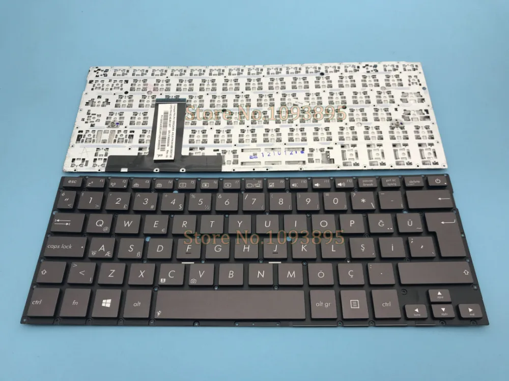 Новая Турецкая клавиатура для Asus Zenbook Ultrabook UX31 UX31E UX31A UX31LA турецкая Клавиатура