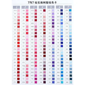 

Wholesale 447 color can choose Round / square stone 5D DIY Diamond Paintings Accessory Cross Stitch Diamond Mosaic Embroidery