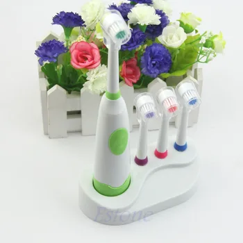

Electric Rotating Toothbrush For Children Adult 1 brush handle + 3 Head Brush