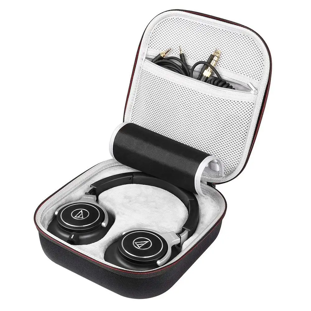 

Newest Hot Hard EVA Bag Travel Box Cover Pouch Case Box for Audio-Technica ATH-M70X Studio Monitor Professional Headphones Bags