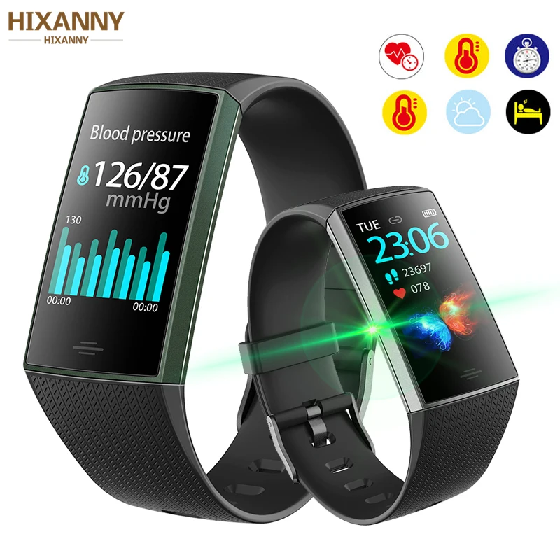 

Smart Bracelet Watch Men Women Heart Rate Monitor Fitness Tracker Blood Pressure Oxygen Monitor For ios Android Pk mi band 4
