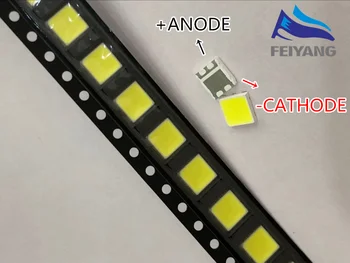

1000pcs 5054 LED LCD Backlight TV Application LED Backlight 1.5W 3V 5050 Cool white LED LCD TV Backlight SL-WZ5054FTA-11FAD