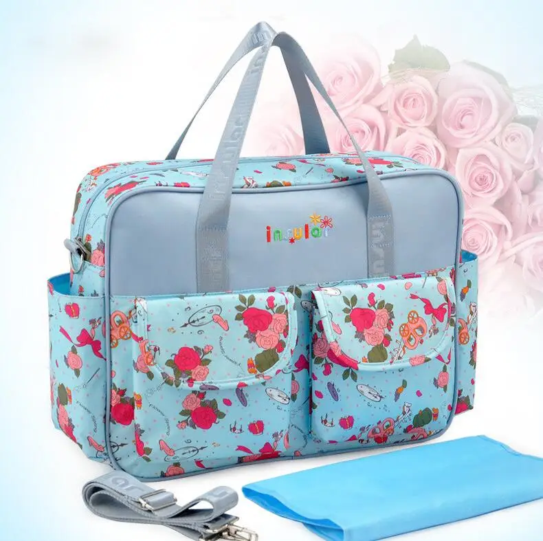 3 Colours Exclusive Large Multifunction Waterproof Baby Nappy Changing Bag