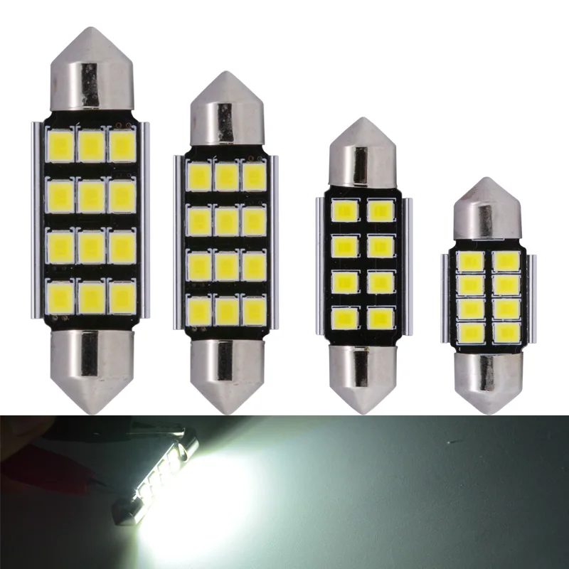 CANBUS 20 PCS 31mm 36mm 39mm 41mm C5W Automotive Parking Light Interior