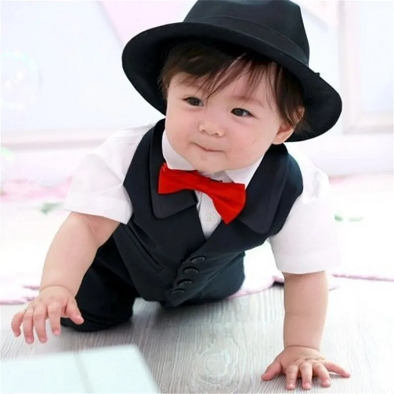 Newborn Baby Boy Party Wedding Ties Child Ties Necktie Bow tie