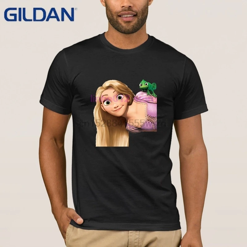 

2019 Print Pictures T Shirt For Mens Rapunzel Cartoon Tee Shirt For Men Better Slim T-Shirt Man Sunlight Loose