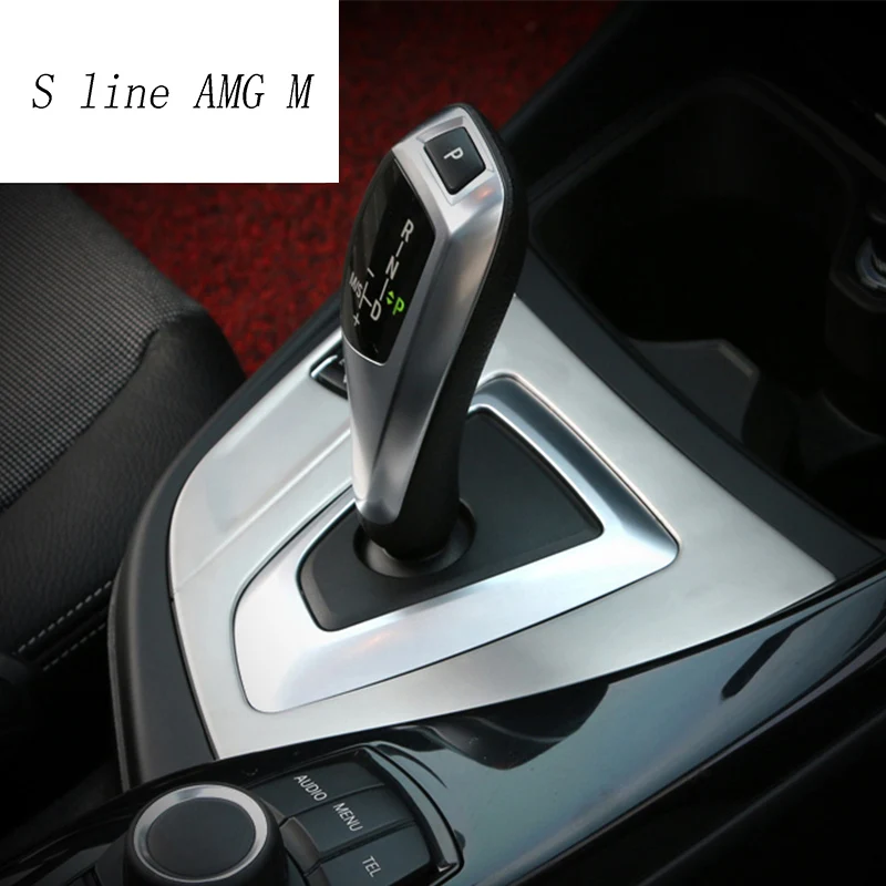 

For BMW F20 F21 Gear Shift Control Panel Cover Interior Trim Car Styling Sticker 1 Series 116i 118i Interior auto Accessories