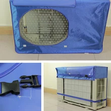 Наружная рабочая Крышка для кондиционера защита от пыли и снега, 2 размера прочная оксфордская тканевая Крышка для кондиционера