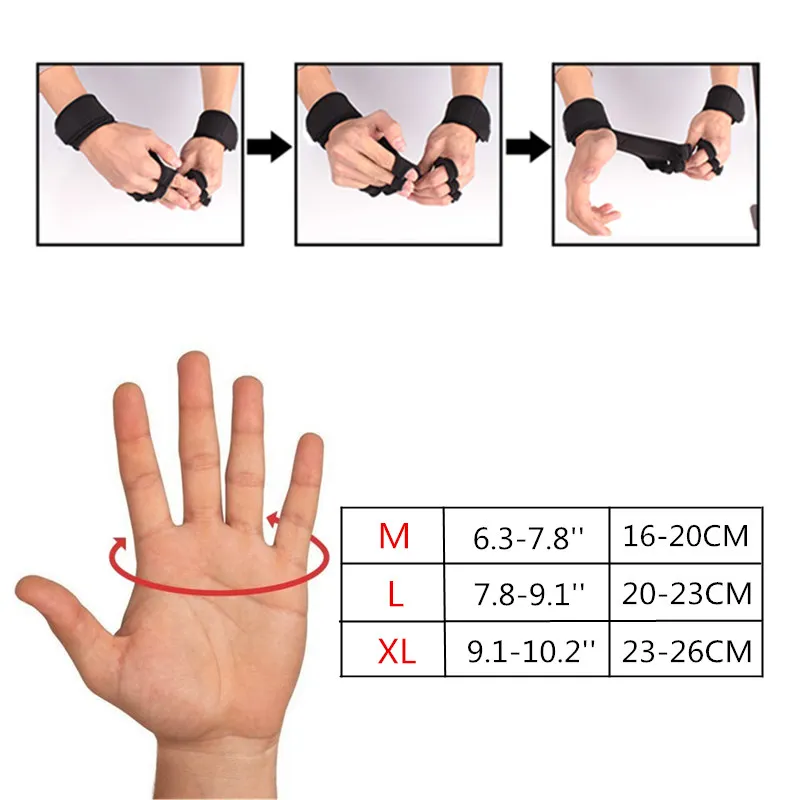 Weight Lifting Gloves with Wrist Wraps For Men& Women Non-Slip Palm Silicone Grip Gym Glove For Crossfit Bodybuilding Pull Ups