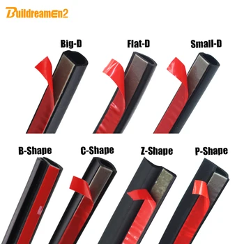 

Buildreamen2 For Renault Modus Scenic Clio Vel Satis Car Styling Hood Trunk Door Seal Strip Weatherstrip Sealing Edge Trim