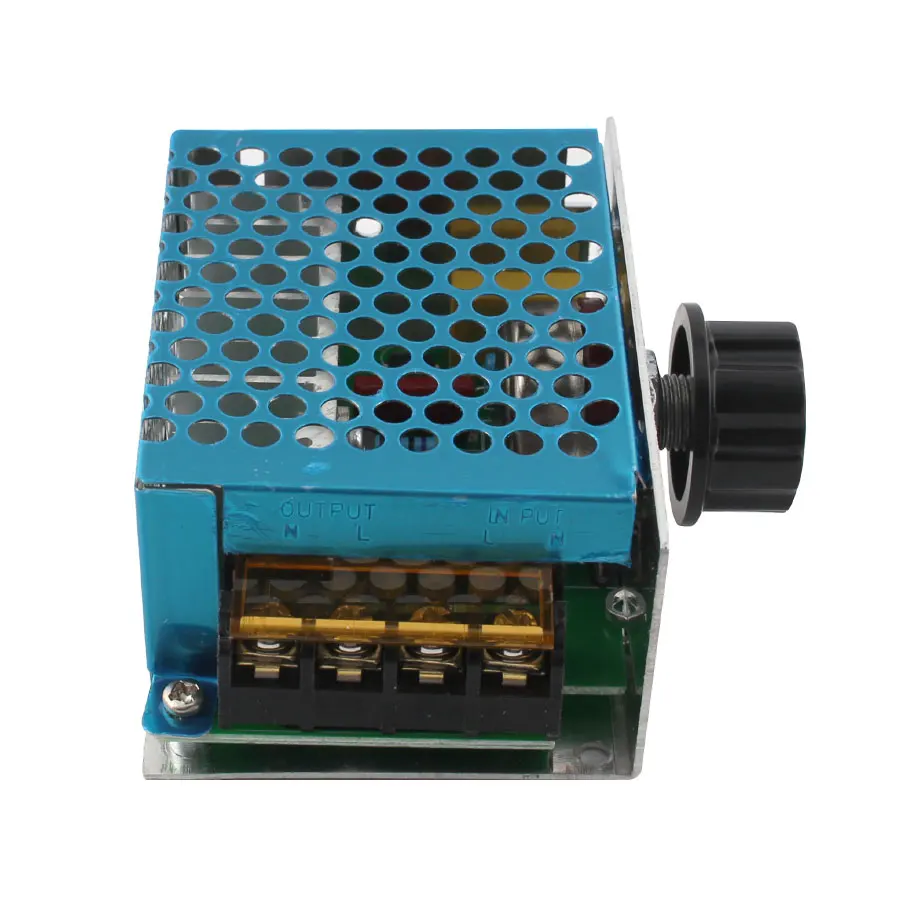 4000W 220V AC SCR Voltage Regulator Dimmer Electric Motor Speed Controller Electronic Regulator Dimmer 220V Thermostat Regulator
