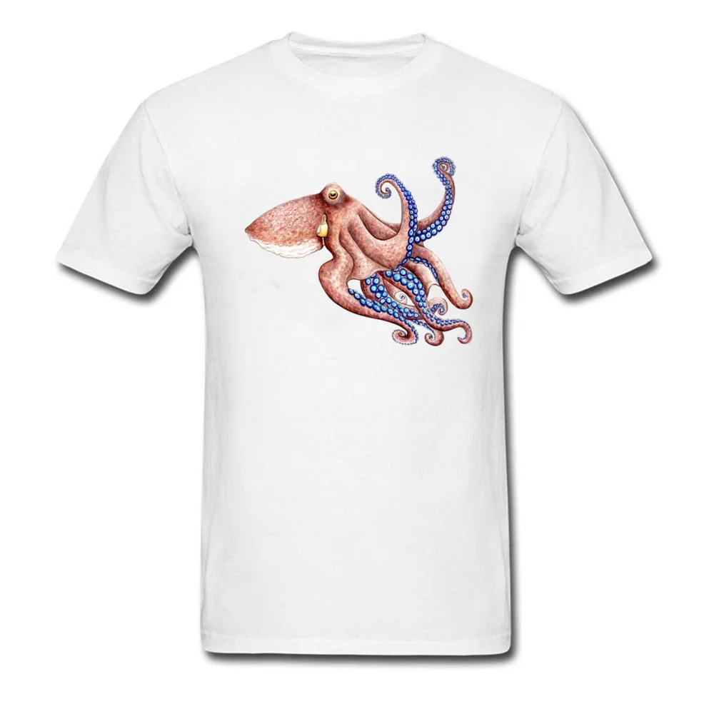 Blue octopus_white